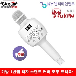 금영 KY-K300 뮤즐2세대 고출력 차량연결 블루투스마이크 차박 캠핑 노래방